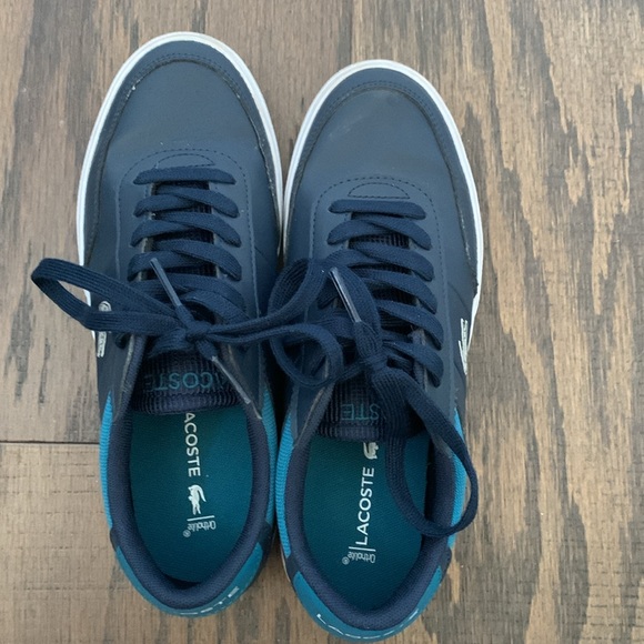 LACOSTE Boys Sneakers Size US 3Y - Picture 3 of 6